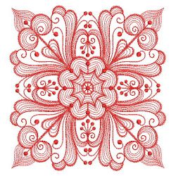 Redwork Rosemaling Decor 2 03(Sm) machine embroidery designs