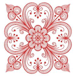 Redwork Rosemaling Decor 2 07(Md) machine embroidery designs