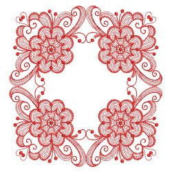 Redwork Rosemaling Decor 2 11(Sm) machine embroidery designs