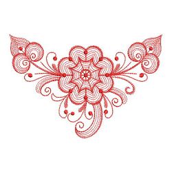 Redwork Rosemaling Decor 2 12(Md) machine embroidery designs