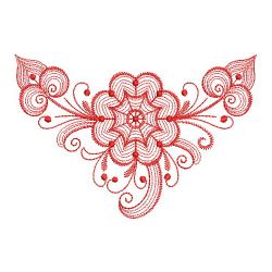 Redwork Rosemaling Decor 2 12(Md)