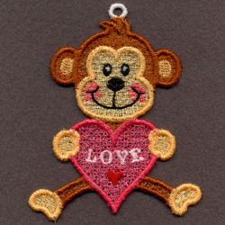 FSL Cute Monkey 02 machine embroidery designs