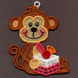 FSL Cute Monkey 03 machine embroidery designs