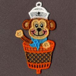 FSL Cute Monkey 06 machine embroidery designs