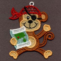 FSL Cute Monkey 09 machine embroidery designs