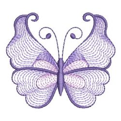Rippled Butterflies machine embroidery designs