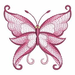 Rippled Butterflies 10 machine embroidery designs