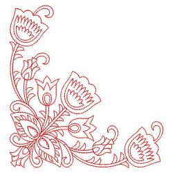 Redwork Polish Folk Art 04(Lg) machine embroidery designs