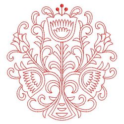 Redwork Polish Folk Art 10(Sm) machine embroidery designs