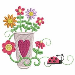 Cute Garden 02 machine embroidery designs