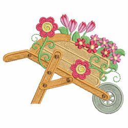 Cute Garden 06 machine embroidery designs