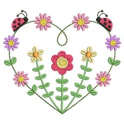 Cute Garden 09 machine embroidery designs