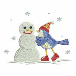 Christmas Blue Bird 12 machine embroidery designs