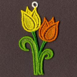 FSL Tulip Ornaments 01 machine embroidery designs