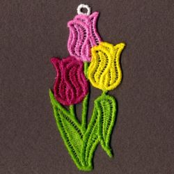 FSL Tulip Ornaments 05 machine embroidery designs