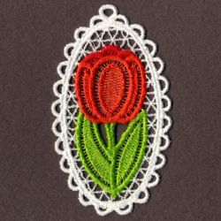 FSL Tulip Ornaments 07 machine embroidery designs