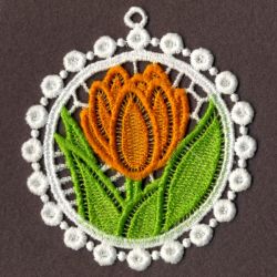 FSL Tulip Ornaments 09 machine embroidery designs