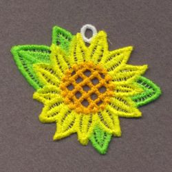 FSL Sunflower Ornaments machine embroidery designs