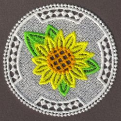 FSL Sunflower Ornaments 04 machine embroidery designs