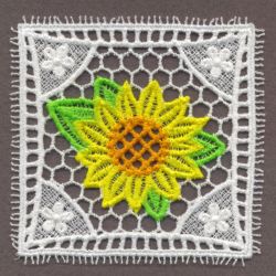 FSL Sunflower Ornaments 05 machine embroidery designs
