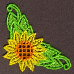 FSL Sunflower Ornaments 06 machine embroidery designs