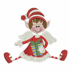 Christmas Fairy 01 machine embroidery designs