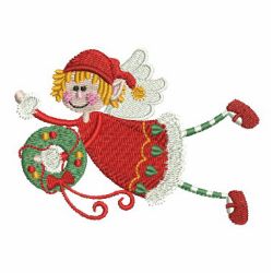 Christmas Fairy 06 machine embroidery designs