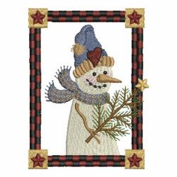 Country Snowman 07 machine embroidery designs