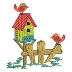 Rainbow Birdhouse 03