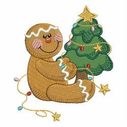 Gingerbread 03 machine embroidery designs