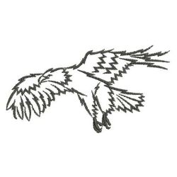 Eagle Silhouette 01(Md) machine embroidery designs