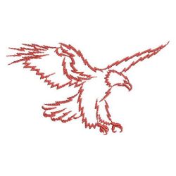 Eagle Silhouette 03(Md) machine embroidery designs