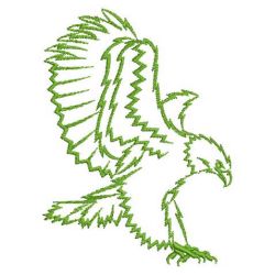 Eagle Silhouette 05(Sm) machine embroidery designs