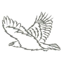 Eagle Silhouette 08(Sm) machine embroidery designs