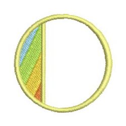 Rainbow Alphabet 15 machine embroidery designs