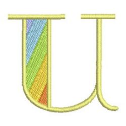 Rainbow Alphabet 21