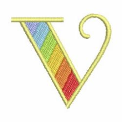 Rainbow Alphabet 22