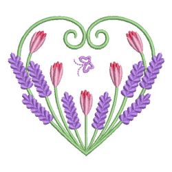 Lavender 08 machine embroidery designs