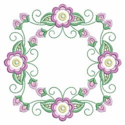 Colorful Flower Quilts 01(Sm) machine embroidery designs