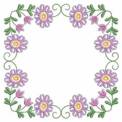 Colorful Flower Quilts 03(Sm) machine embroidery designs