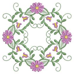 Colorful Flower Quilts 05(Sm) machine embroidery designs