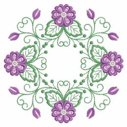 Colorful Flower Quilts 07(Sm) machine embroidery designs