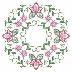 Colorful Flower Quilts 09(Sm) machine embroidery designs