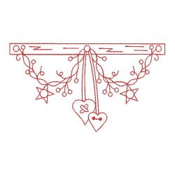 Redwork Country 09(Lg) machine embroidery designs