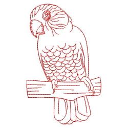 Hawk Headed Parrot 08(Sm) machine embroidery designs