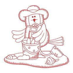 Redwork Cute Birds 02(Sm) machine embroidery designs