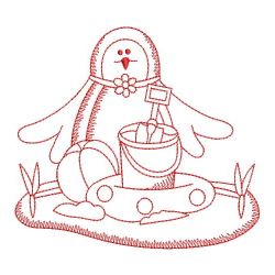 Redwork Cute Birds 04(Md) machine embroidery designs