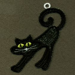 FSL Halloween Black Cat 01 machine embroidery designs