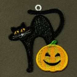 FSL Halloween Black Cat 04 machine embroidery designs