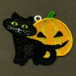FSL Halloween Black Cat 06 machine embroidery designs